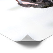 Bob Langrish | Bay Arab Colt Headshot Poster (Ecke)