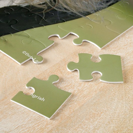 Bob Langrish Black and White Sinti und Roma Vanner Puzzle (Seite)