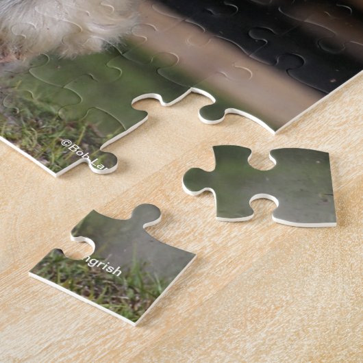 Bob Langrish Black and White Sinti und Roma Vanner Puzzle (Seite)