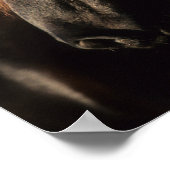 Bob Langrish | Black Tennessee Walker Headshot Poster (Ecke)