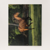 Bob Langrish | Bucht Andalusisches Pferderennen Puzzle (Vertikal)