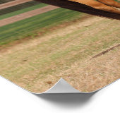 Bob Langrish | Buckskin Quarter Horse Stehend Poster (Ecke)