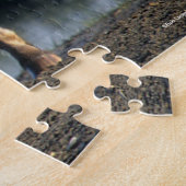 Bob Langrish | Chincoteague Mare and Foal Stehend Puzzle (Seite)