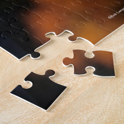 Bob Langrish | Drei graue Araber Stehend zusammen Puzzle (Seite)