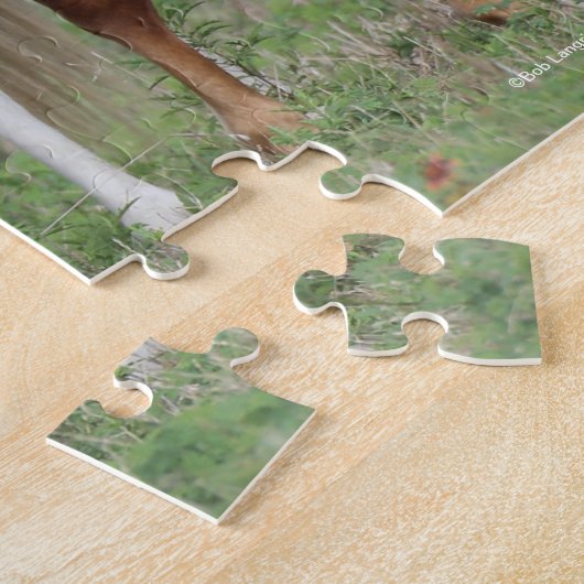 Bob Langrish | Drei miteinander Stehende Ponys Puzzle (Seite)