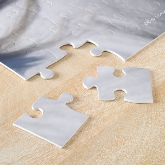 Bob Langrish | Grauer andalusischer Stallion Heads Puzzle (Seite)