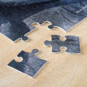 Bob Langrish | Grauer arabischer Headshot 3 Puzzle (Seite)