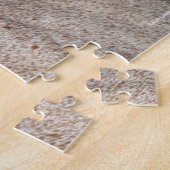 Bob Langrish | Grauer arabischer Headshot Puzzle (Seite)