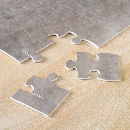 Bob Langrish | Grauer Viertelpferd Puzzle (Seite)