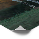 Bob Langrish | Grauer Warmblut Stehend Herbst Poster (Ecke)