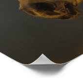 Bob Langrish | Graues arabisches Headshot in Sunse Poster (Ecke)