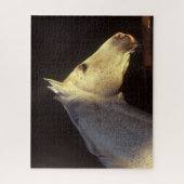 Bob Langrish | Grey Thoroughbred Stallion Headshot Puzzle (Vertikal)