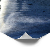 Bob Langrish | Grey Warmblood Standing Headshot Poster (Ecke)