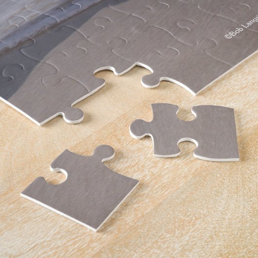 Bob Langrish | Haflinger Walking am Strand Puzzle (Seite)