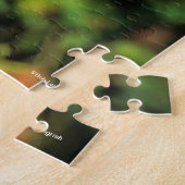 Bob Langrish | Kastanie Hanoverian Pferdekopf Puzzle (Seite)