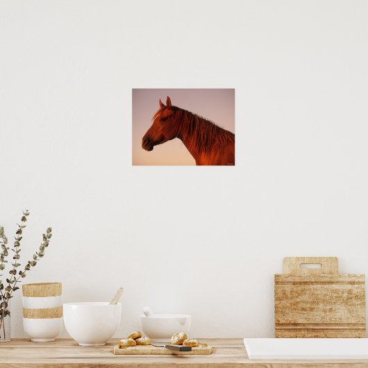 Bob Langrish | Kastanienkopfschuss Poster (Küche)