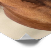 Bob Langrish | Kastnut Hackney Pony Headshot Poster (Ecke)