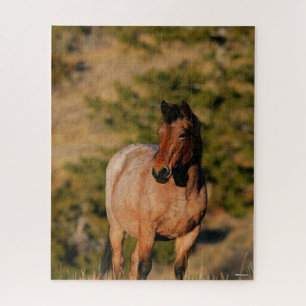 Bob Langrish   Mustang Horse Stehend Puzzle