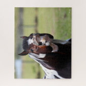 Bob Langrish | Paint Horse Hallion Flehmen Puzzle (Vertikal)