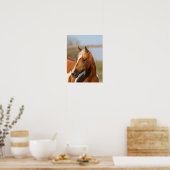 Bob Langrish | Paint Horse Headshot Poster (Küche)
