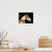 Bob Langrish | Paint Horse Headshot Poster (Küche)