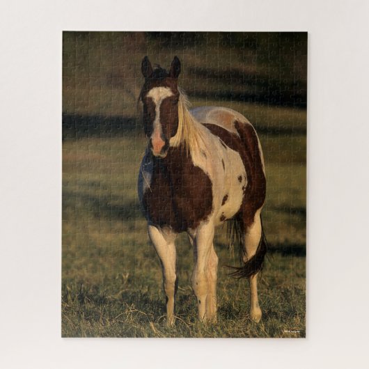Bob Langrish | Paint Horse Stehend Puzzle (Vertikal)