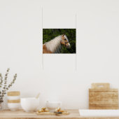 Bob Langrish | Palomino Quarter Horse Headshot Poster (Küche)