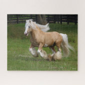 Bob Langrish | Palomino Sinti und Roma Vanner Hors Puzzle (Horizontal)