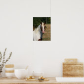 Bob Langrish | Pinto Haflinger Pferdekopfschuss Poster (Küche)