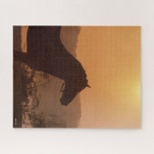 Bob Langrish | Rocky Mountain Horse Silhouette Puzzle (Horizontal)