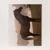 Bob Langrish Rocky Mountain Pferd Stehend Backlit Puzzle (Vertikal)