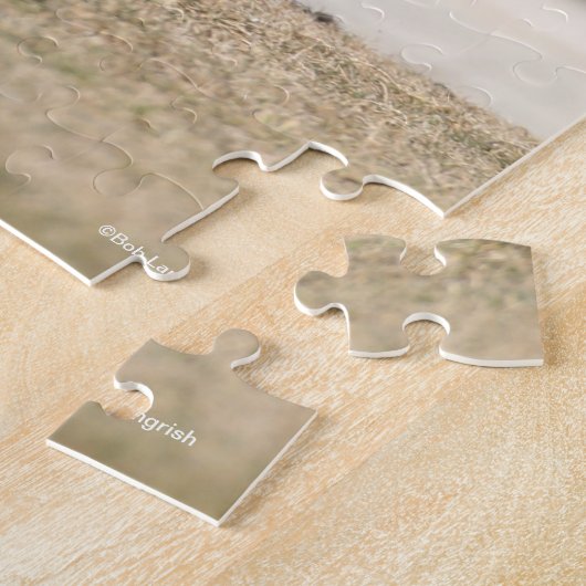 Bob Langrish | Schwarzandalusisches Pferderennen Puzzle (Seite)