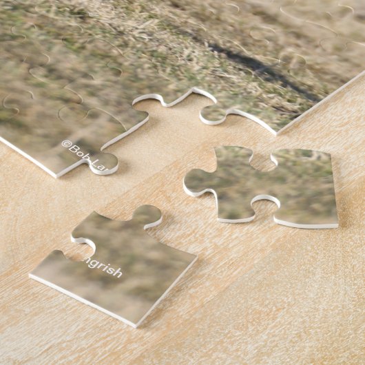 Bob Langrish | Schwarzandalusisches Pferderennen Puzzle (Seite)