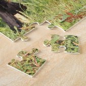 Bob Langrish | Schwarzfriespferd Puzzle (Seite)