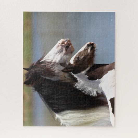 Bob Langrish | Sinti und Roma Vanner Mare and Foal Puzzle (Vertikal)