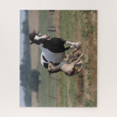 Bob Langrish | Sinti und Roma Vanner Mare and Foal Puzzle (Vertikal)