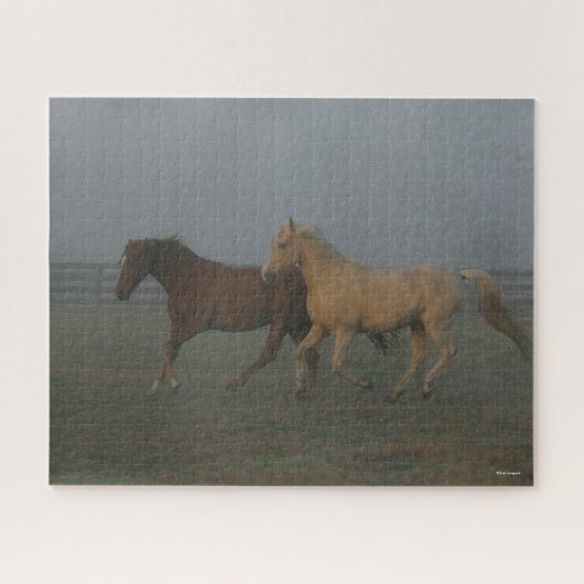 Bob Langrish | Tennessee Wanderpferde laufen Puzzle (Horizontal)