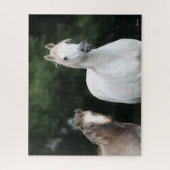 Bob Langrish | Walisische Pony Mare und Foal Puzzle (Vertikal)