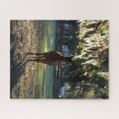 Bob Langrish | Warmblut Stehend Backlit Puzzle (Horizontal)