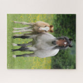 Bob Langrish | Welsh Pony Mare and Foal Stehend Puzzle (Horizontal)