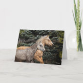 Bob Langrish | Zwei Bashkir Curses Headshot Karte (Vorderseite)