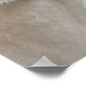 Bob Langrish | Zwei Ponys-Treffen im Schneefall Poster (Ecke)