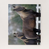 Bob Langrish | Zwei Rocky Mountains Stehend Puzzle (Vertikal)