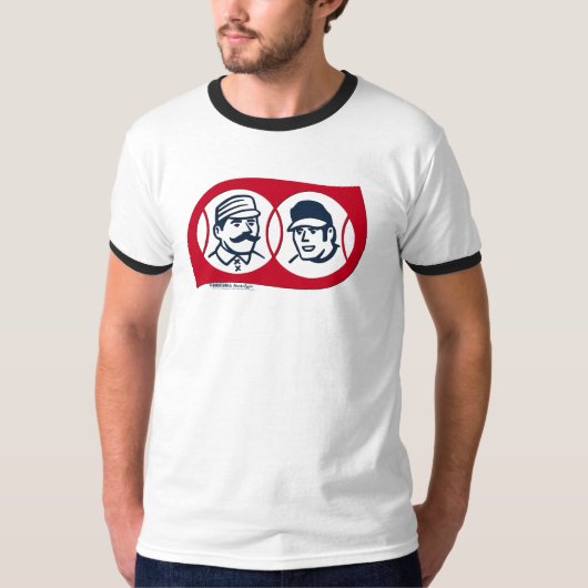 Bob Laughlin Baseball Nostalgia Logo T-Shirt (Vorderseite)