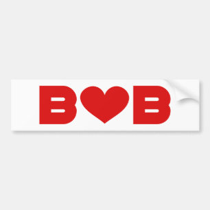 Bob Liebe Autoaufkleber