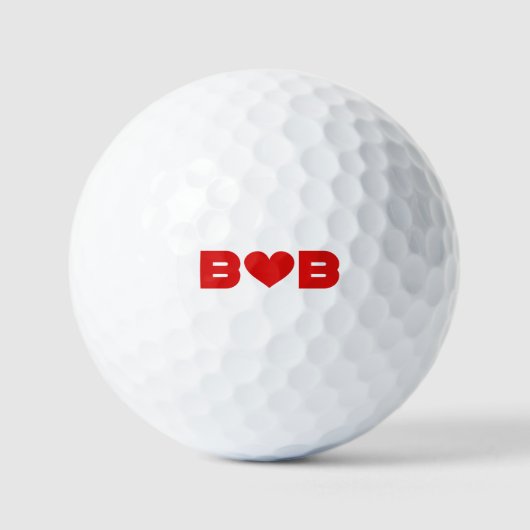 Bob Liebe Golfball (Vorderseite)