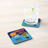 Bob-Lo Special Mondlicht Kreuzfahrt Retro Design Getränkeuntersetzer (Rechte Seite)