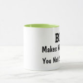 Bob macht mich glücklich tasse (Zentrum)