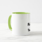 Bob macht mich glücklich tasse (Vorderseite Links)