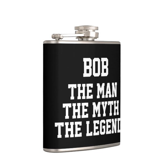 Bob: Mann, Myth, Legende Flachmann (Rechts)